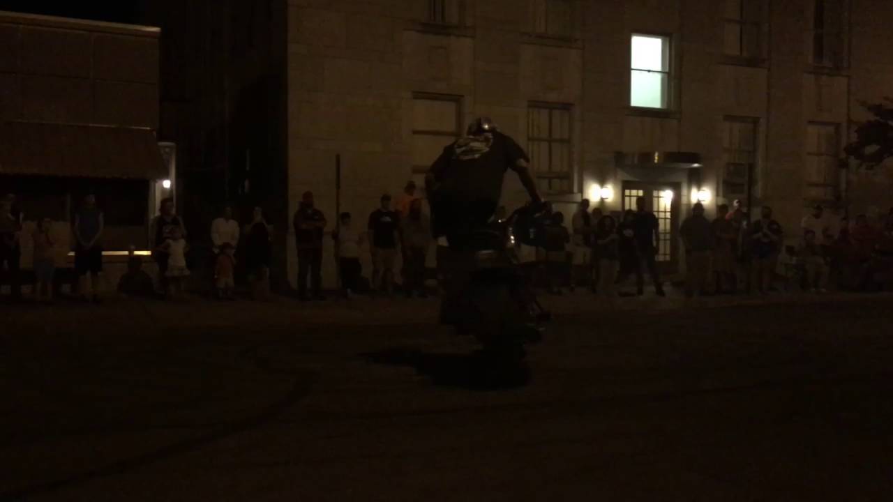 Busted Knuckles Stunt Tour Motorcycles on Main 2016 YouTube