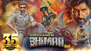 Gopichands Bhimaa 2024 Full Movie New Released South Hindi Dubbed Action Movie Malvika Sharma