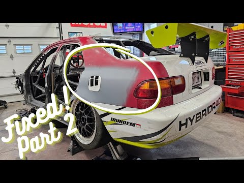 Quarter Panel Fixed!! | Part 2 | GLTC Civic Ferio