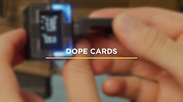 DOPE Cards | SG Pulse Pro