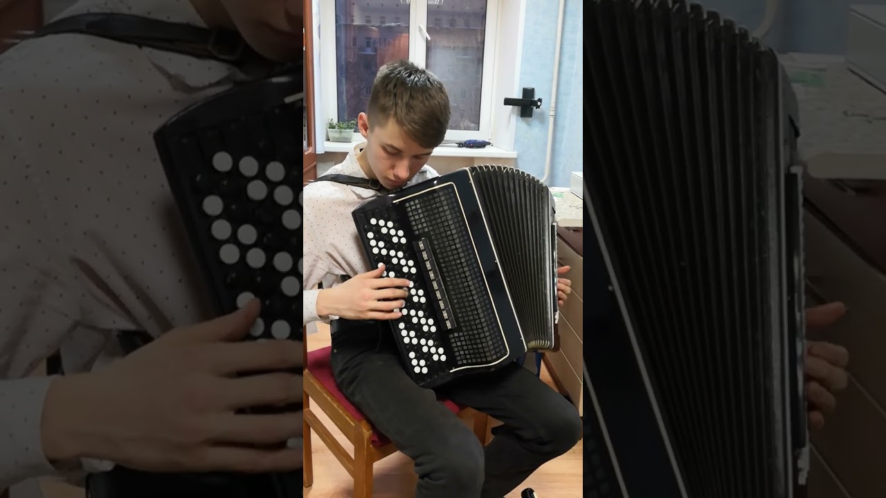 Лететь по белому свету... Иван Ермолаев. Баян.