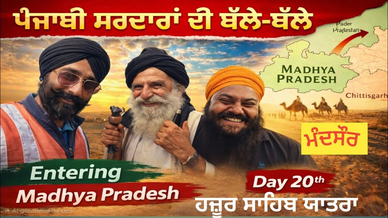 ਸਰਦਾਰਾਂ ਦੀ  ਬੱਲੇ ਬੱਲੇ ਆ ਮੱਧ ਪ੍ਰਦੇਸ਼ ਵਿੱਚ।