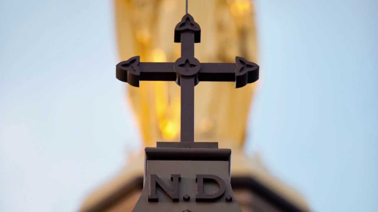 Notre Dame's Glee Club Performing 