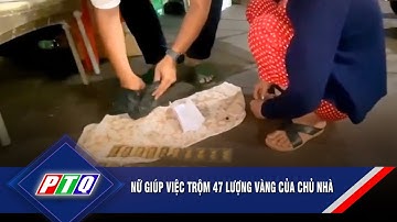Nữ giúp việc trộm 47 lượng vàng của chủ nhà  | PTQ