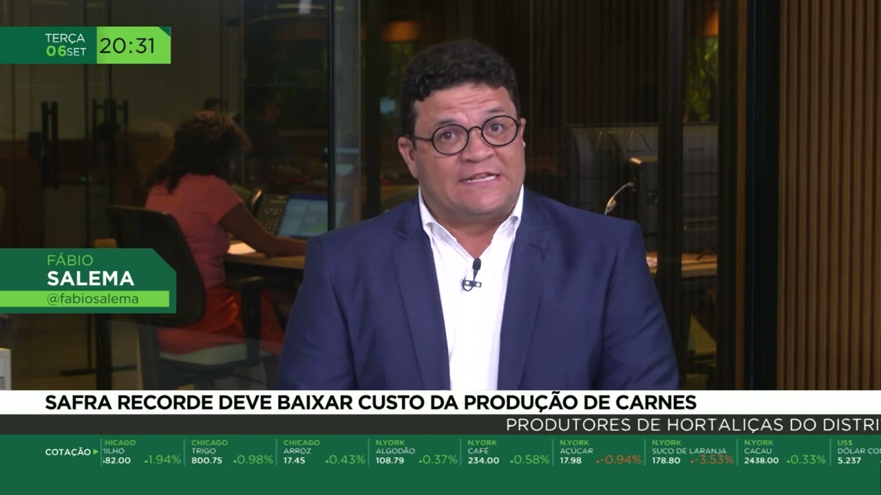 Safra recorde deve baixar custo da produção de carnes