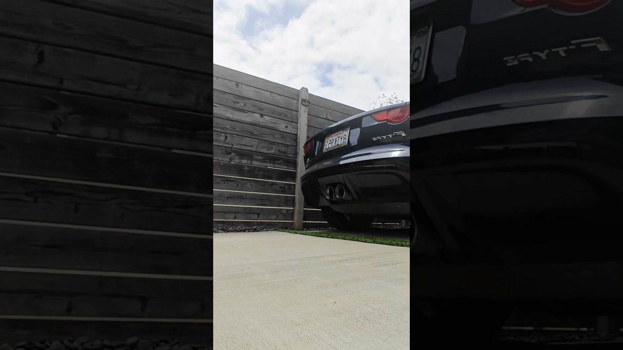 2014 Jaguar F-Type cold start