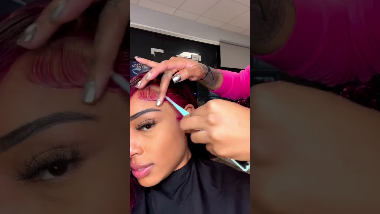 Valentine's Day wig style 