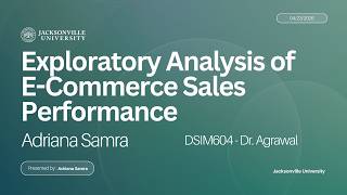 App Data Visualizatn & Analys (DSIM-604-102W) Project Youtube Presentation.