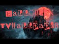 Spooky music for halloween, haunted mansion animation background