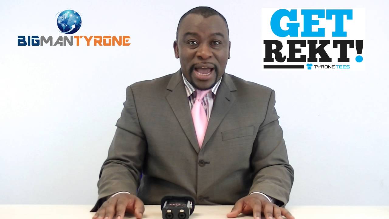 Tyrone Launches GET REKT Tee - Limited Edition