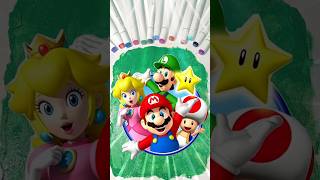 Super Mario &amp; Friends 🎨 | Satisfying Paint Art Transformation #supermario #mariobros