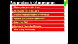What are the Best Practices in Risk Management