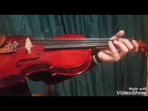 Como tocar ojos azules en violin