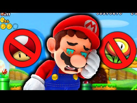 Peut-on finir Mario sans AUCUN POWER-UPS ?