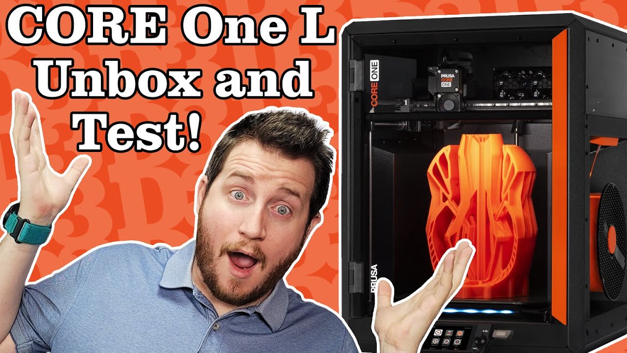 PRUSA CORE ONE L FIRST LOOK!!!
