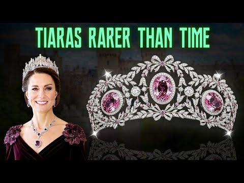 Most Rare Gem Tiaras Ever Worn by Royal!