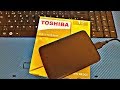Toshiba Canvio Basics USB 3.0 1TB External Hard Drive Unboxing and Testing