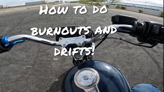 How to do Burnouts, Rollers & Drifts Profile