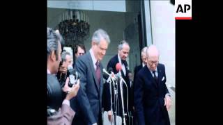 Celebrity SYND 2 4 77 US SECRETARY OF STATE, CYRUS VANCE VISITS PRESIDENT GISCARD D'ESTAING Wealth