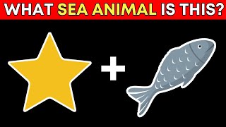 Guess the Sea Animal by Emoji screenshot 3