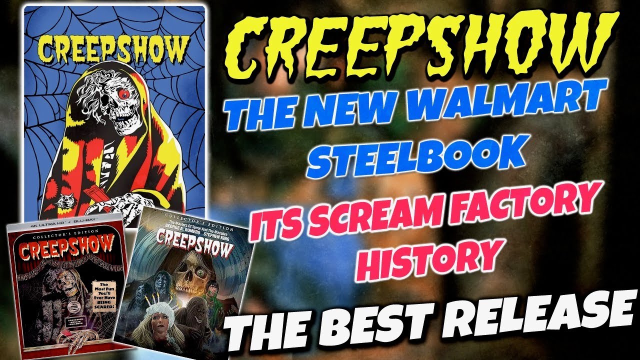 The NEW Creepshow 4k Steelbook | And The Film's History with Scream Factory