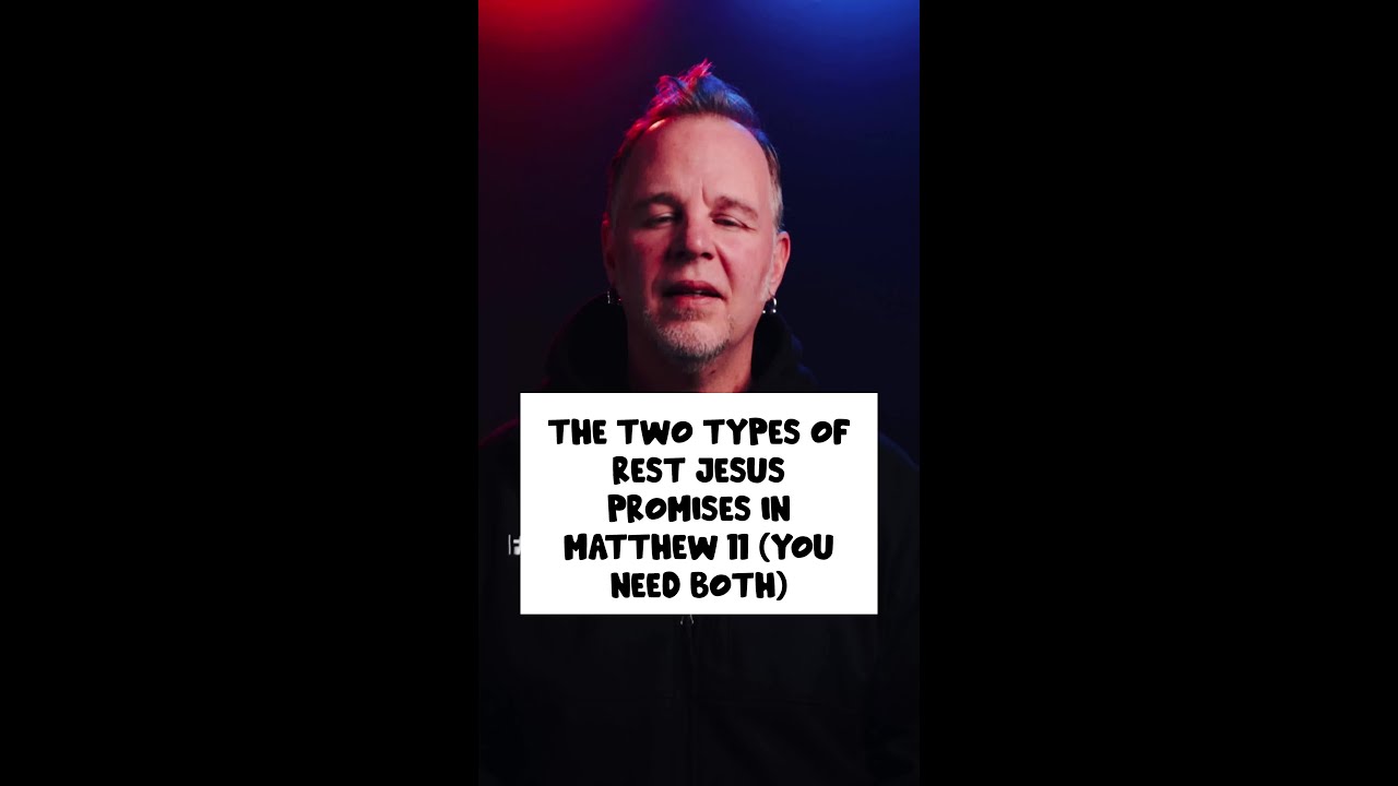 The Two Types of Rest Jesus Promises in Matthew 11 (You Need Both)