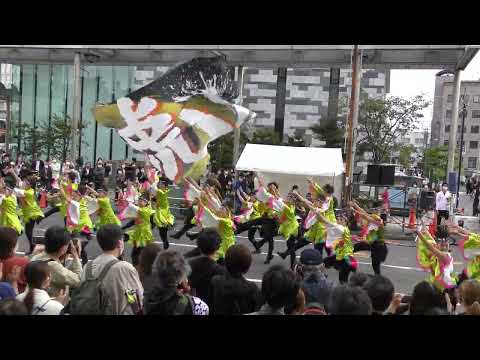 「名古屋学生チーム『鯱』」安濃津よさこい2022【津中央郵便局前】
