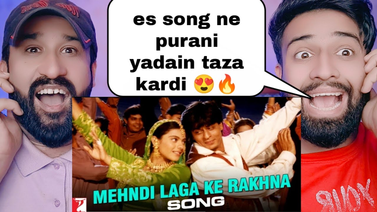 Mehndi Laga Ke Rakhna 🎵 Song | Dil Wale Dulhania Lay Jayenge Movie | Pakistani Reaction |
