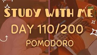 study with me Day 110/200 - Numerical Analysis Revision | calm rain background