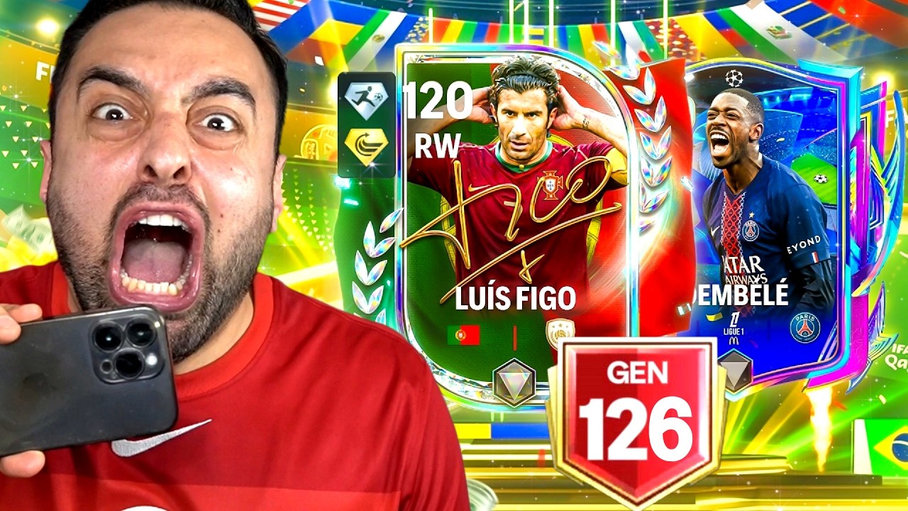 126 GEN ? 124 DÜNYA KUPASI KARTI GELDİ 😱 EA FC MOBİLE 26 PAKET AÇILIMI !
