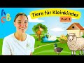 Tiere Für Kleinkinder Part 3 Tiere Für Kinder Lernen Für Kleine Mit Miss Josi