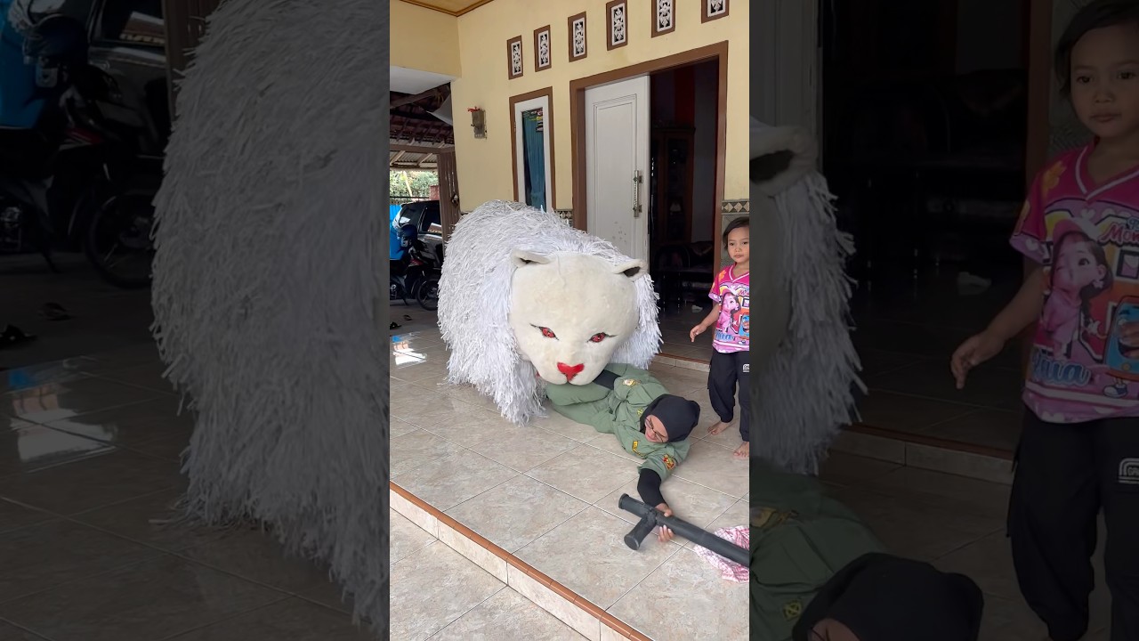 Ibu hansip niat mau nolongin alika malah digigit can macanan
