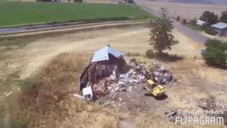 100yr old school house demolition