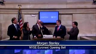 4 April 2011 Morgan Stanley rang NYSE Opening Bell