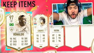 60 MOMENTS ONLY ICON PACKS!! WTF IS THIS LUCK!! FIFA 20