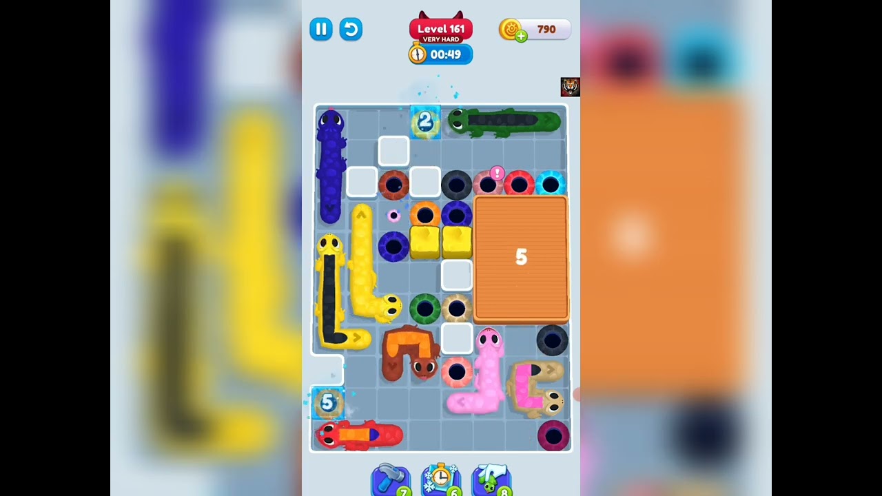 Gecko Out Level 161 Game Walkthrough Solution