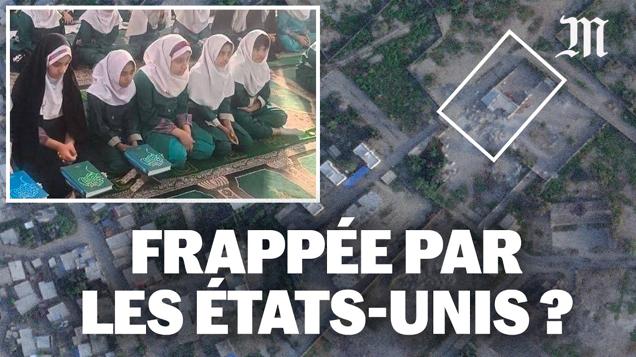 Bombardement d’une école en Iran : ce que les images révèlent
