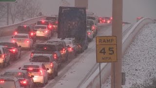 Icy roads lead to dangerous conditions for drivers