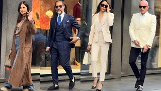 Italian Elegance on the Streets 🇮🇹 | Timeless Milan Style &amp Luxury Looks