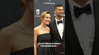 "Behind every champion stands a love that never wavers ❤️Novak Djokovic &amp; Jelena#NovakDjokovic