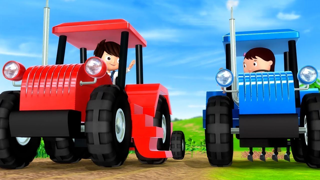 Tractor Song! | +More Little Baby Bum: Nursery Rhymes & Baby Songs ♫ |  Learn ABCs & 123s - YouTube