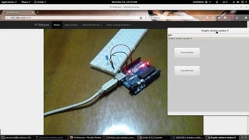 Scilab & arduino. Video tutorial #3. Controling arduino digital output. A led on and off.
