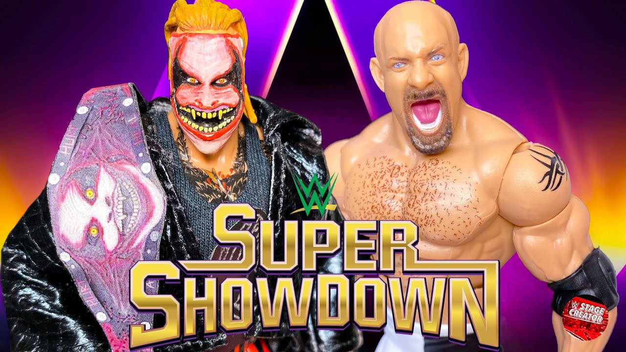 The Fiend vs Goldberg - Universal Championship Action Figure Match! WWE Super Show-Down 2020