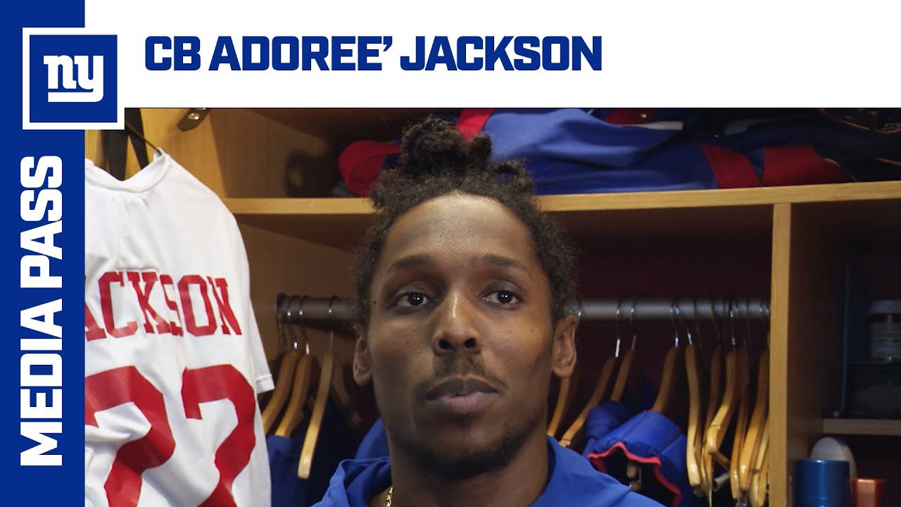 Adoree' Jackson: 'Execute and do our job' | New York Giants