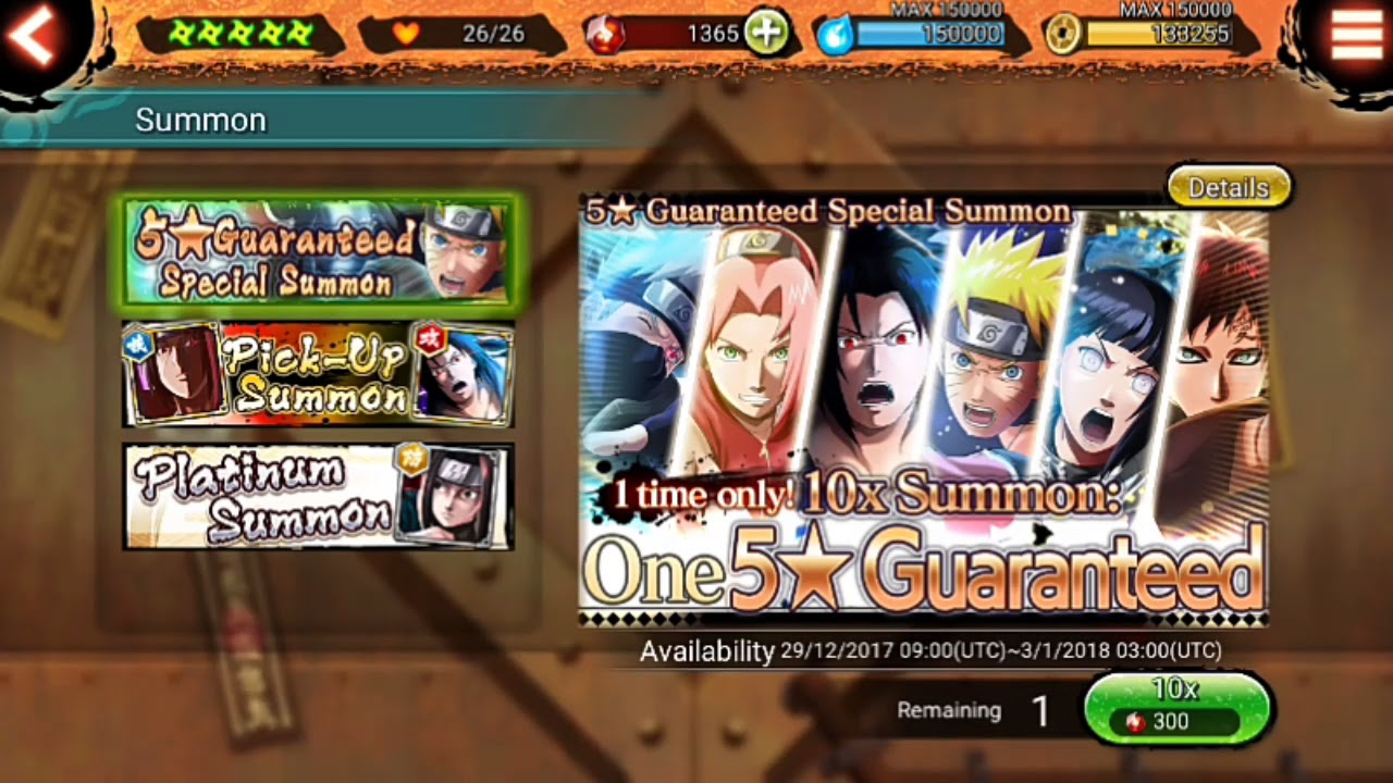 GASTANDO 1300 SHINOBITE  (NARUTO X BORUTO)