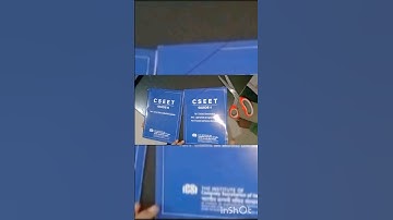 #youtubeshorts  CSEET November 24 Guide Unboxing || #cseet #icsi #shorts