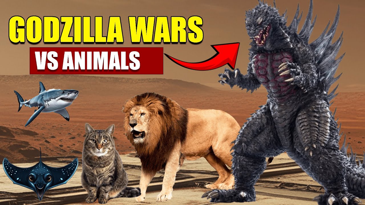 𝗚𝗼𝗱𝘇𝗶𝗹𝗹𝗮 𝗪𝗮𝗿𝘀 𝘃𝘀 𝗔𝗹𝗹 𝗔𝗻𝗶𝗺𝗮𝗹𝘀 | 𝟯𝗗 𝗔𝗻𝗶𝗺𝗮𝗹𝘀 𝗦𝗶𝘇𝗲 𝗖𝗼𝗺𝗽𝗮𝗿𝗶𝘀𝗼𝗻 𝟮𝟬𝟮𝟱