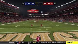 Madden 24 Dallas Cowboys Vs San