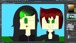 Speed Art - Days Before the Storm... (Lucy and Max Speed Art)