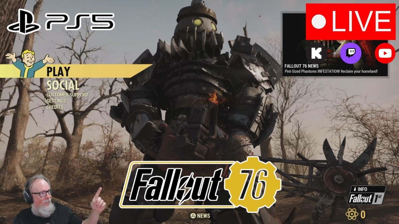 Fallout 76 on the PS5 Pro - Fresh Start Character (Part 3)